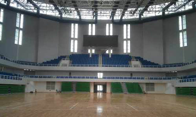 烟台体育场看台网架工程